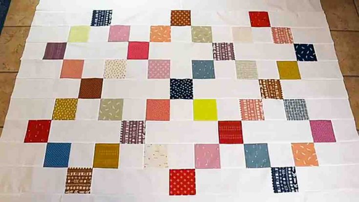 One Charm Pack Quilt Pattern for Beginners - DIY Joy