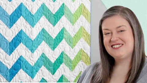 Chevron Quilt with Free Pattern Tutorial | DIY Joy Projects and Crafts Ideas