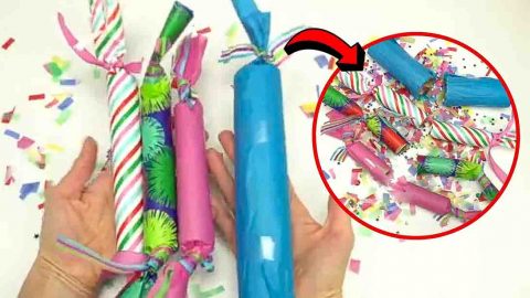 Easy DIY New Year Party Poppers for Beginners | DIY Joy Projects and Crafts Ideas