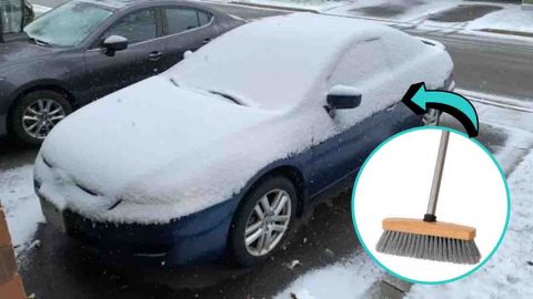 How To Safely & Quickly Clean Snow Off Your Car | DIY Joy Projects and Crafts Ideas