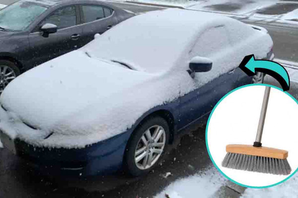 How To Safely & Quickly Clean Snow Off Your Car