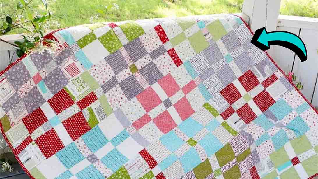 Layer Cake Crumble Quilt Tutorial | DIY Joy Projects and Crafts Ideas