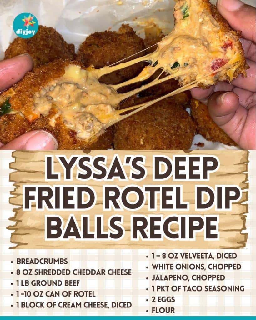 Lyssa’s Deep Fried Rotel Dip Balls Recipe