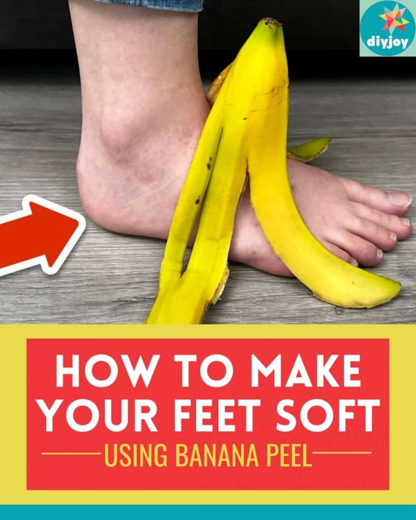 How To Make Your Feet Soft Using Banana Peel