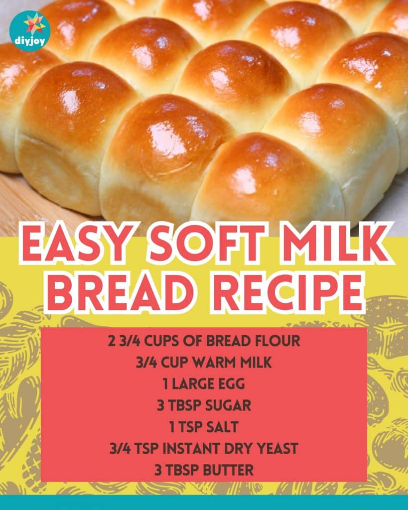 Easy Soft Milk Bread Recipe