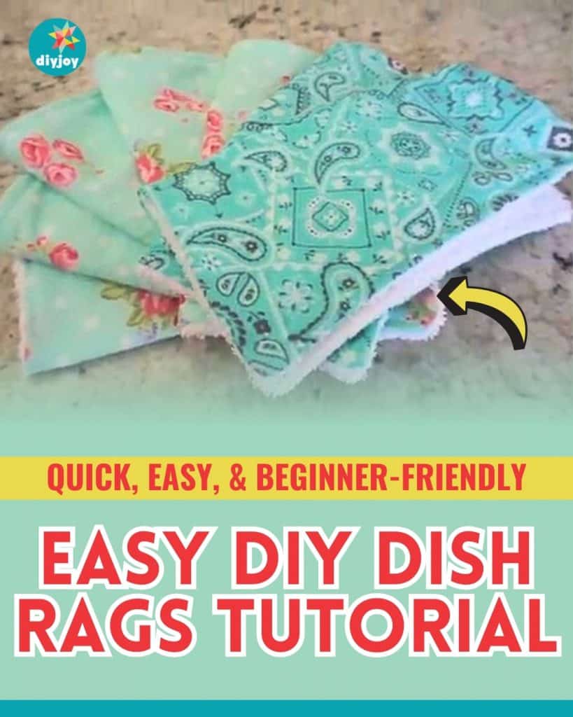 Easy DIY Dish Rags Tutorial
