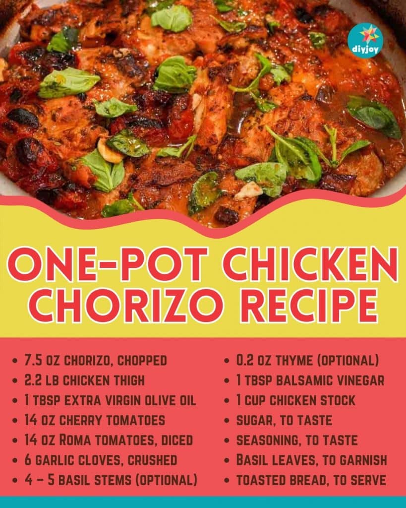 One-Pot Chicken Chorizo Recipe