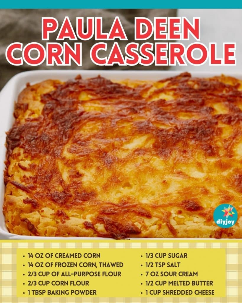 Paula Deen Corn Casserole Recipe