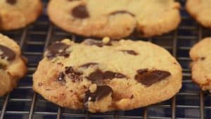 6-Ingredient Chocolate Chip Shortbread Cookies Recipe