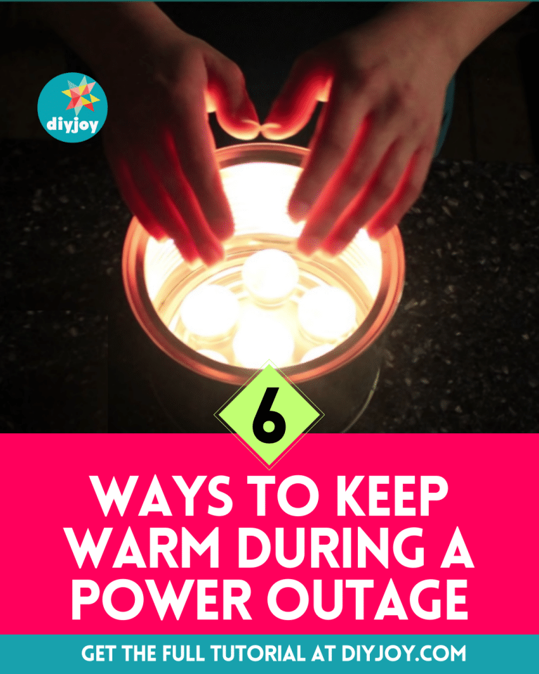6 Ways to Keep Warm During a Power Outage - DIY Joy