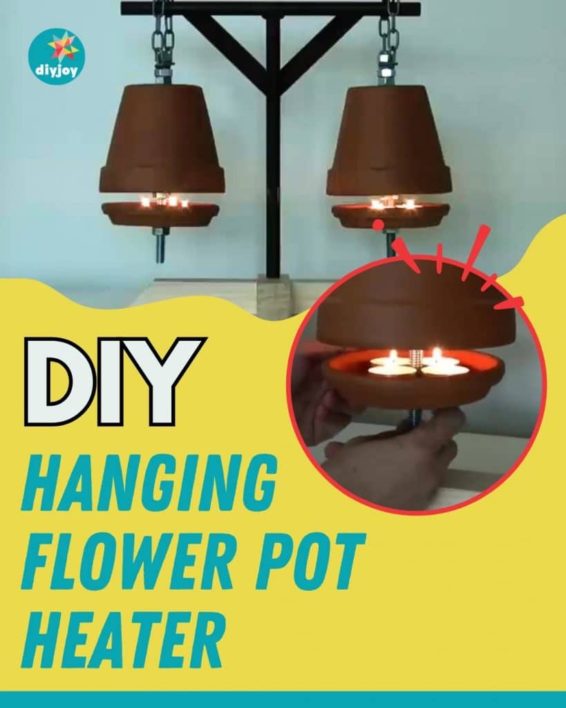 DIY Hanging Flower Pot Heater for Winter