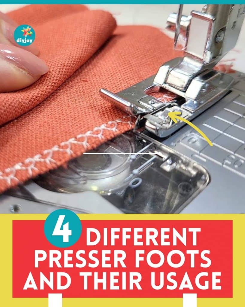 4 Different Presser Foots and Their Usage