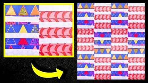 Beginner-Friendly Rays Quilt Block Tutorial | DIY Joy Projects and Crafts Ideas