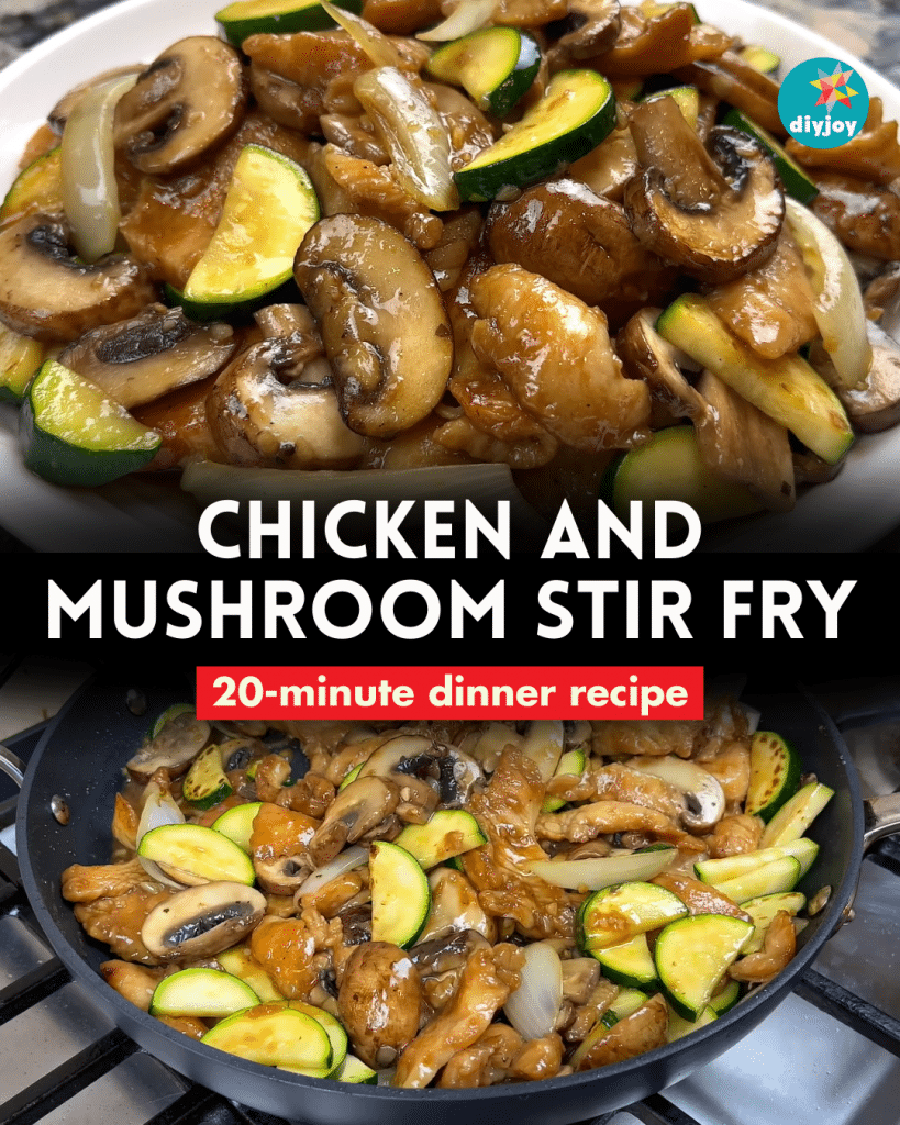 20-Minute Chicken and Mushroom Stir Fry