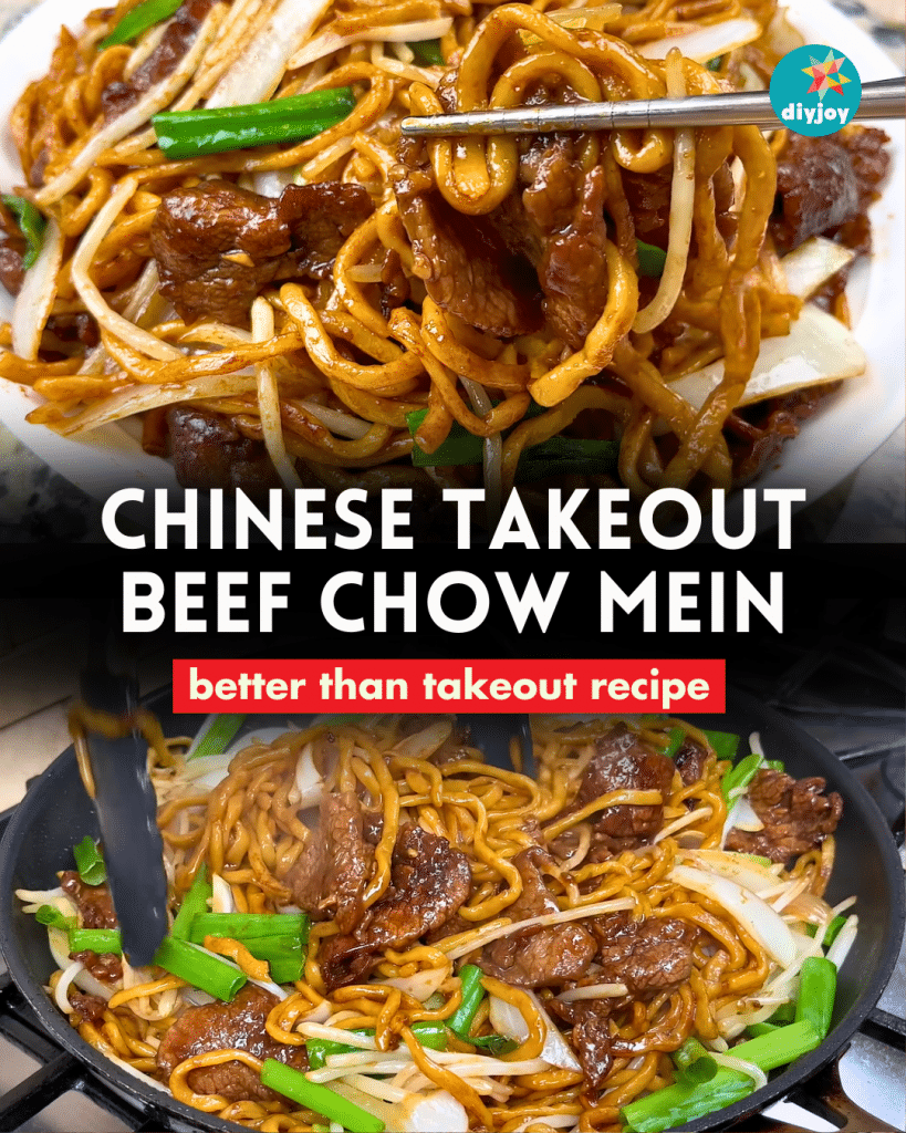 Chinese Takeout Beef Chow Mein