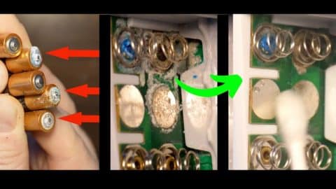 Clean Battery Corrosion on Electronics | DIY Joy Projects and Crafts Ideas