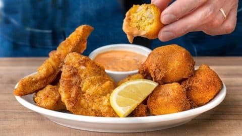 Crispy Catfish With Super Easy Hush Puppies | DIY Joy Projects and Crafts Ideas