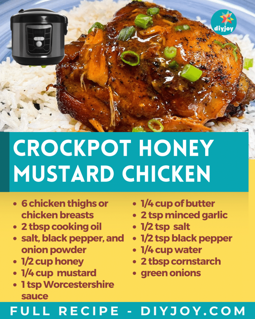 Crockpot Honey Mustard Chicken