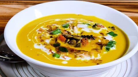 Curry Coconut Butternut Squash Soup | DIY Joy Projects and Crafts Ideas