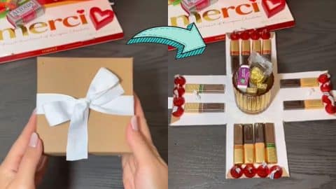 DIY Surprise Chocolate Gift Box Idea | DIY Joy Projects and Crafts Ideas