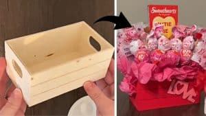 Dollar Tree Valentine’s Day Candy Gift Idea