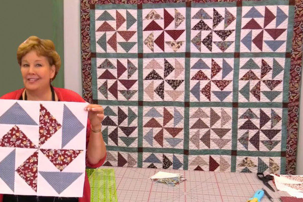 Dutchman's Puzzle Quilt With Jenny Doan