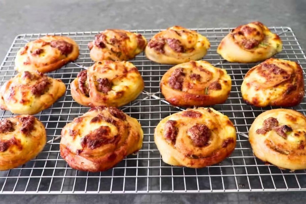 Easy Cheese and Sausage Rolls Recipe