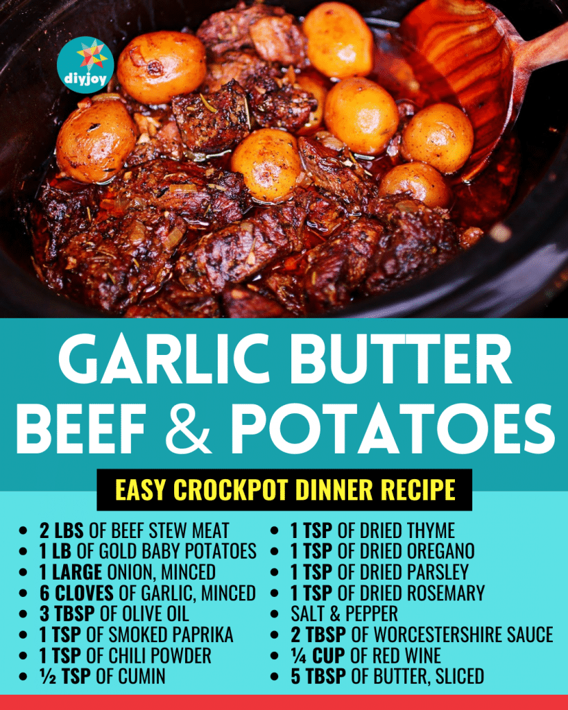Garlic Butter Beef & Potatoes Recipe