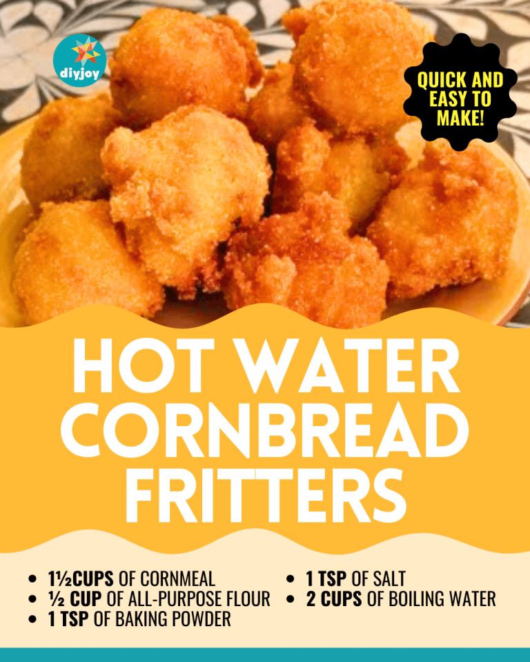 Easy Hot Water Cornbread Fritters Recipe