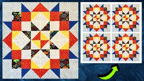 Easy Moda Love Quilt Block Tutorial | DIY Joy Projects and Crafts Ideas