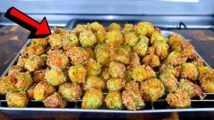 Easy Southern Crispy Fried Okra Recipe