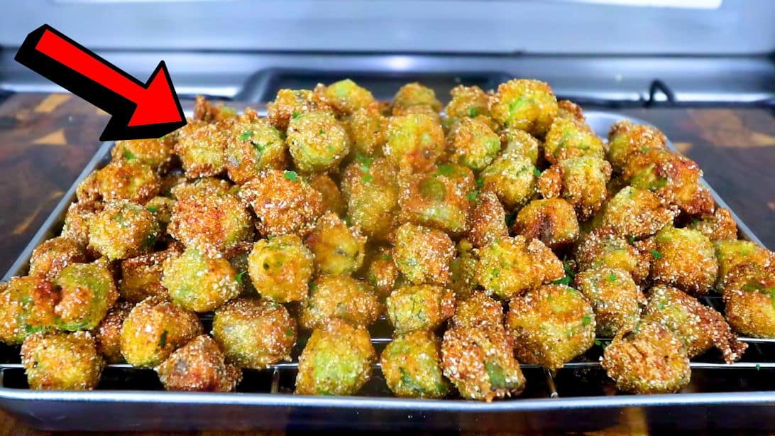 Easy Southern Crispy Fried Okra Recipe | DIY Joy Projects and Crafts Ideas