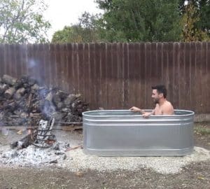 How to Build a DIY Wood-Fired Hot Tub