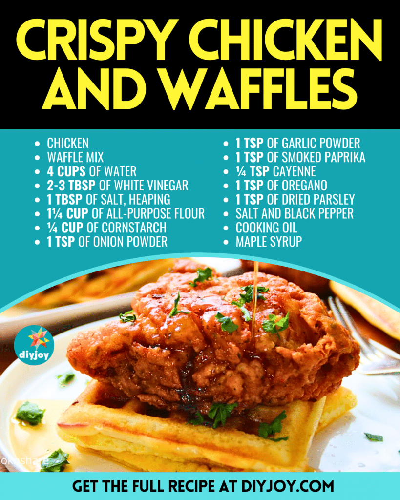 EasytoMake Crispy Chicken and Waffles