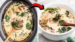 Easy-to-Make Crockpot Tuscan Soup