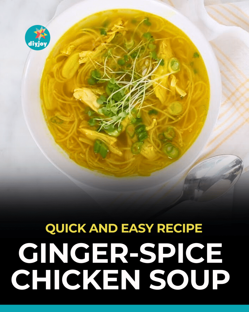 Ginger-Spice Chicken Soup Recipe