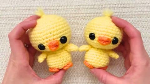 How to Crochet a Baby Chicken | DIY Joy Projects and Crafts Ideas