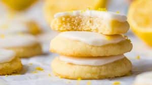 7-Ingredient Lemon Meltaway Cookies