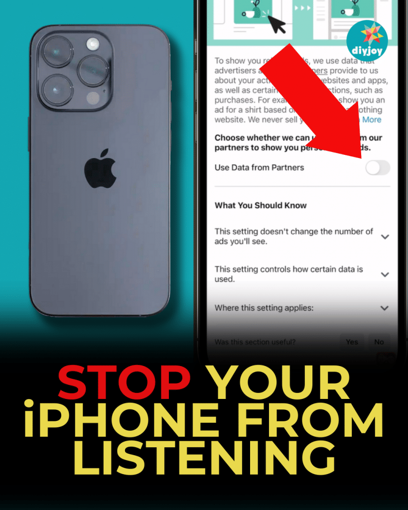 How to Stop Your iPhone from Listening to You | Change Phone Privacy Settlings