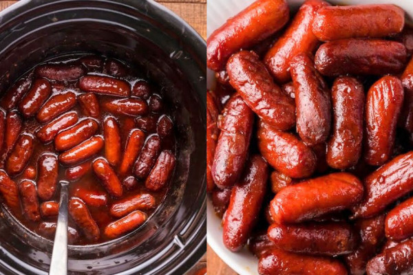 Slow Cooker Grape Jelly Little Smokies