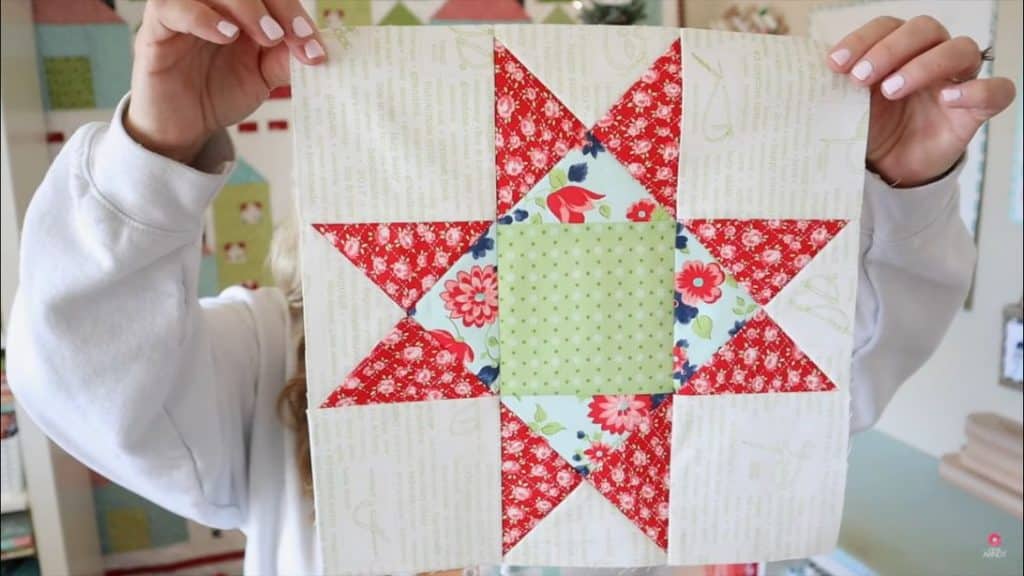 Traditional Ohio Star Block Pattern