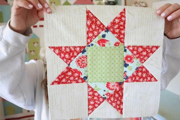Traditional Ohio Star Block Pattern