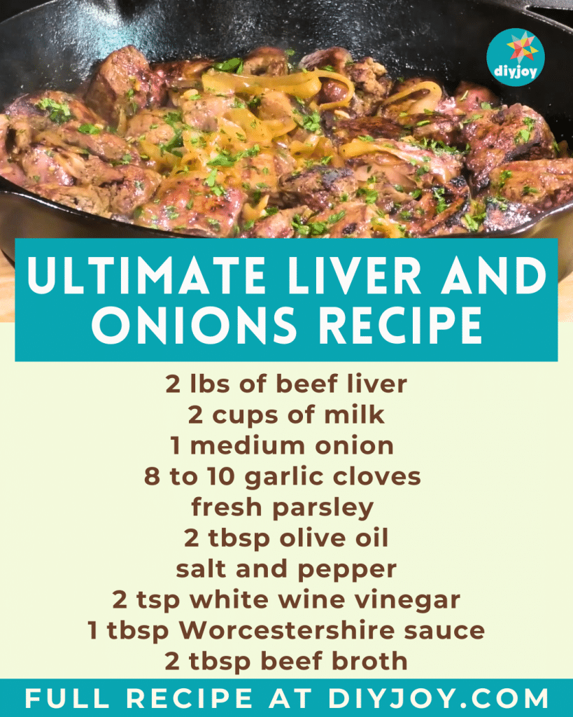Ultimate Liver and Onions Recipe