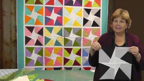 Wedge Star Quilt With Jenny Doan | DIY Joy Projects and Crafts Ideas