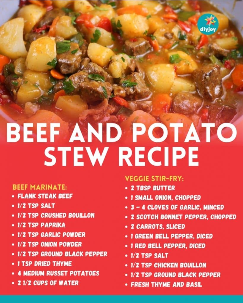 Beef and Potato Stew Recipe