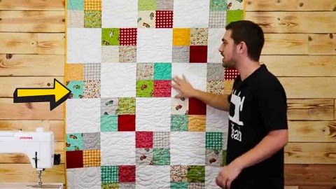 How to Sew a Four-Patch Quilt | DIY Joy Projects and Crafts Ideas