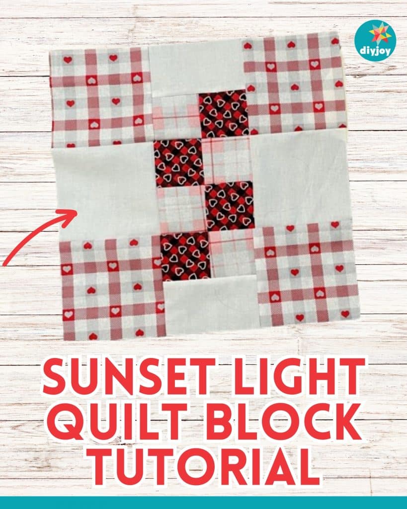 Sunset Light Quilt Block Tutorial