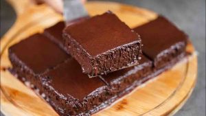 2-Ingredient Chocolate Squares Recipe