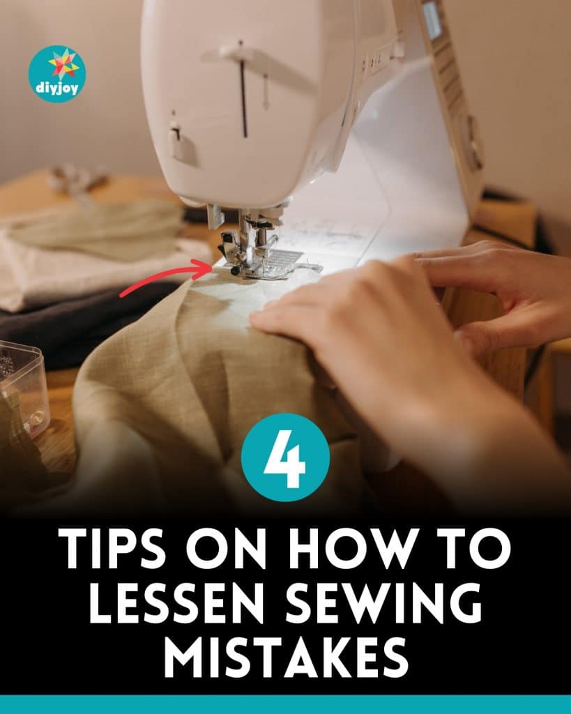 4 Tips On How To Lessen Sewing Mistakes