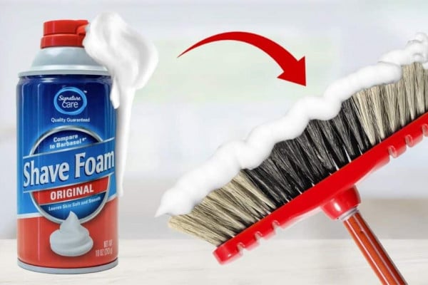 5 Easy Cleaning Tricks with Shaving Foam